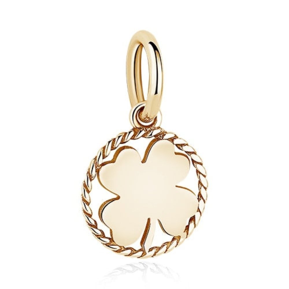 925 Sterling Silver European Rose Gold Charm Bracelet - Py1382